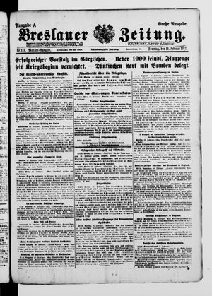 Breslauer Zeitung vom 11.02.1917