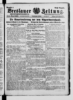 Breslauer Zeitung on Feb 16, 1917