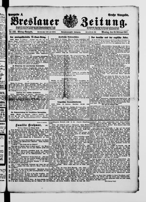 Breslauer Zeitung on Feb 19, 1917