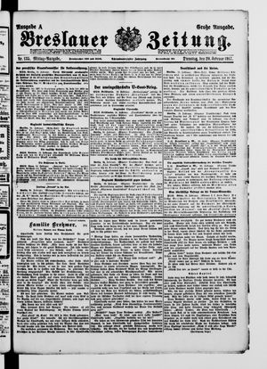Breslauer Zeitung vom 20.02.1917