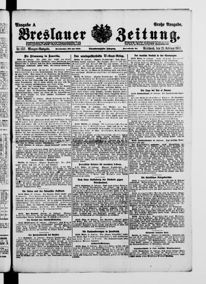 Breslauer Zeitung vom 21.02.1917