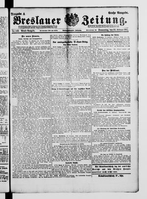 Breslauer Zeitung vom 22.02.1917