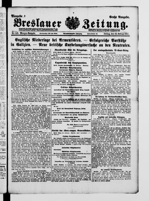 Breslauer Zeitung on Feb 23, 1917