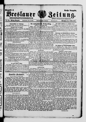 Breslauer Zeitung on Mar 7, 1917