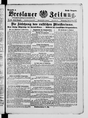 Breslauer Zeitung on Mar 15, 1917