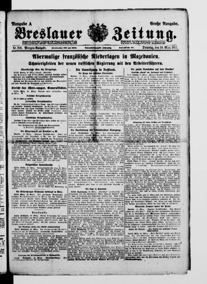 Breslauer Zeitung vom 20.03.1917