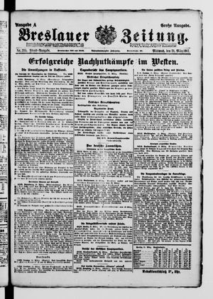 Breslauer Zeitung vom 21.03.1917