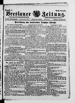 Breslauer Zeitung on Mar 30, 1917
