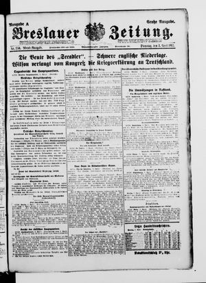 Breslauer Zeitung vom 03.04.1917