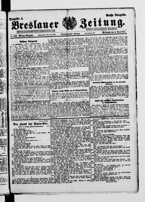 Breslauer Zeitung vom 04.04.1917