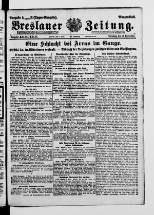 Breslauer Zeitung vom 10.04.1917