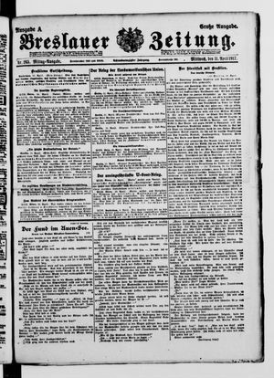 Breslauer Zeitung vom 11.04.1917
