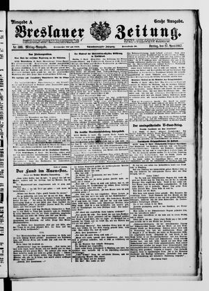 Breslauer Zeitung vom 27.04.1917
