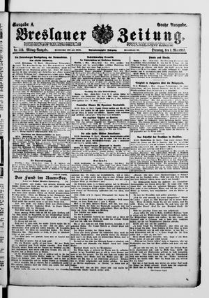 Breslauer Zeitung on May 1, 1917