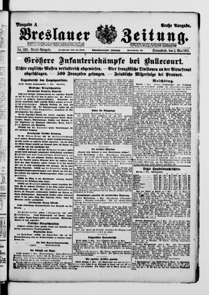 Breslauer Zeitung vom 05.05.1917