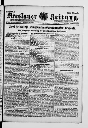 Breslauer Zeitung vom 09.05.1917