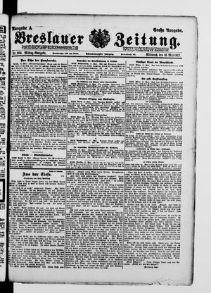 Breslauer Zeitung vom 16.05.1917