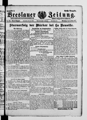 Breslauer Zeitung vom 16.05.1917