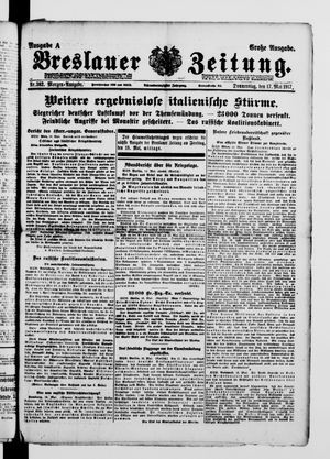 Breslauer Zeitung vom 17.05.1917