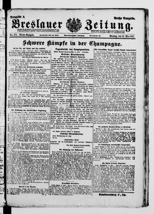 Breslauer Zeitung vom 21.05.1917