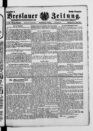 Breslauer Zeitung vom 01.06.1917