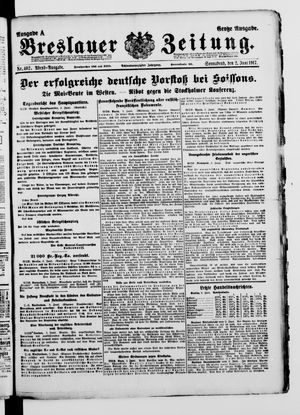 Breslauer Zeitung vom 02.06.1917