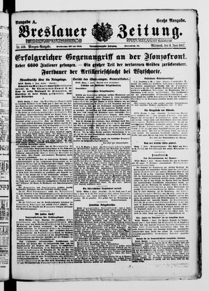 Breslauer Zeitung vom 06.06.1917