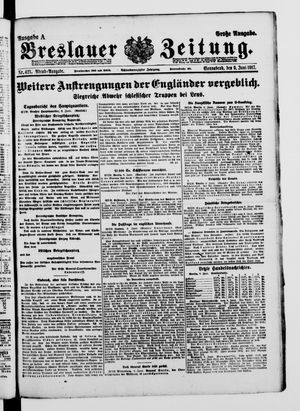 Breslauer Zeitung vom 09.06.1917