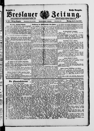 Breslauer Zeitung vom 11.06.1917