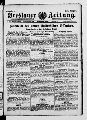 Breslauer Zeitung vom 12.06.1917