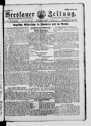 Breslauer Zeitung vom 13.06.1917