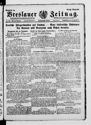 Breslauer Zeitung vom 14.06.1917