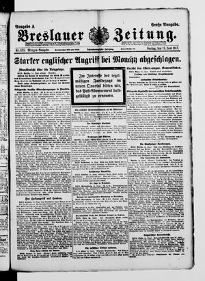 Breslauer Zeitung vom 15.06.1917