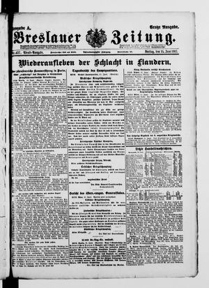 Breslauer Zeitung vom 15.06.1917