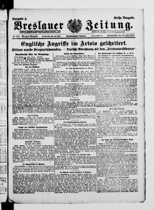 Breslauer Zeitung vom 16.06.1917