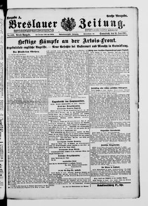 Breslauer Zeitung vom 16.06.1917