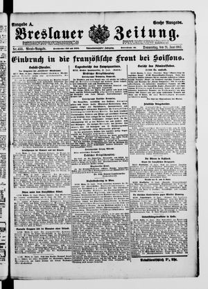 Breslauer Zeitung vom 21.06.1917
