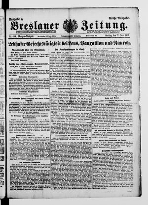 Breslauer Zeitung vom 22.06.1917