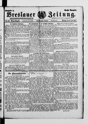 Breslauer Zeitung on Jun 25, 1917