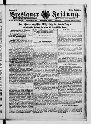 Breslauer Zeitung vom 30.06.1917