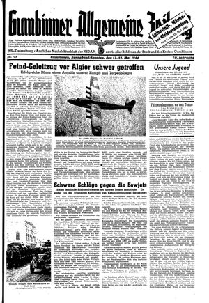 Gumbinner allgemeine Zeitung on May 13, 1944