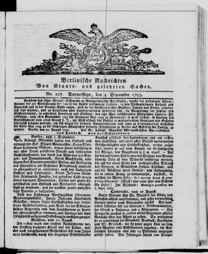 Berlinische Nachrichten von Staats- und gelehrten Sachen vom 05.09.1793