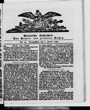 Berlinische Nachrichten von Staats- und gelehrten Sachen vom 02.07.1795