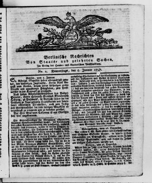 Berlinische Nachrichten von Staats- und gelehrten Sachen vom 05.01.1797
