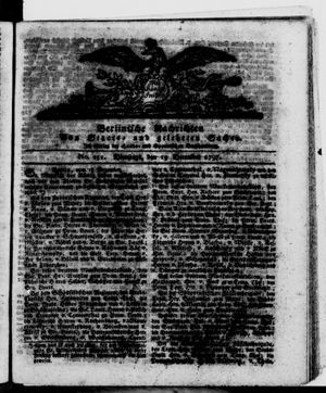 Berlinische Nachrichten von Staats- und gelehrten Sachen vom 19.12.1797
