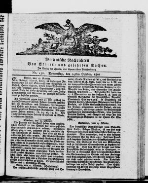 Berlinische Nachrichten von Staats- und gelehrten Sachen vom 29.10.1801