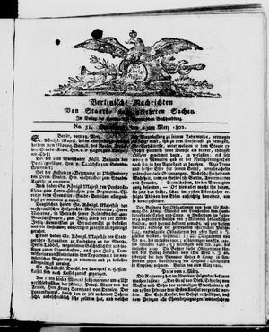 Berlinische Nachrichten von Staats- und gelehrten Sachen vom 13.03.1802