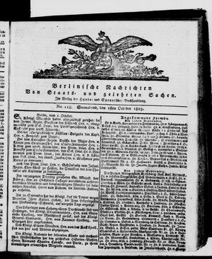 Berlinische Nachrichten von Staats- und gelehrten Sachen on Oct 1, 1803