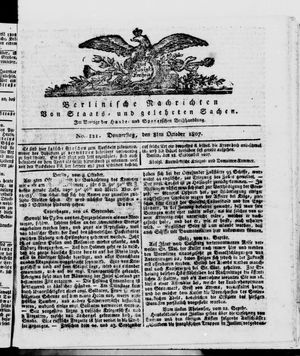 Berlinische Nachrichten von Staats- und gelehrten Sachen vom 08.10.1807