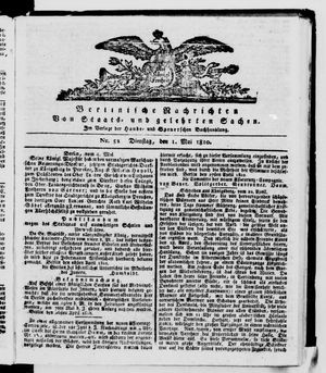 Berlinische Nachrichten von Staats- und gelehrten Sachen vom 01.05.1810